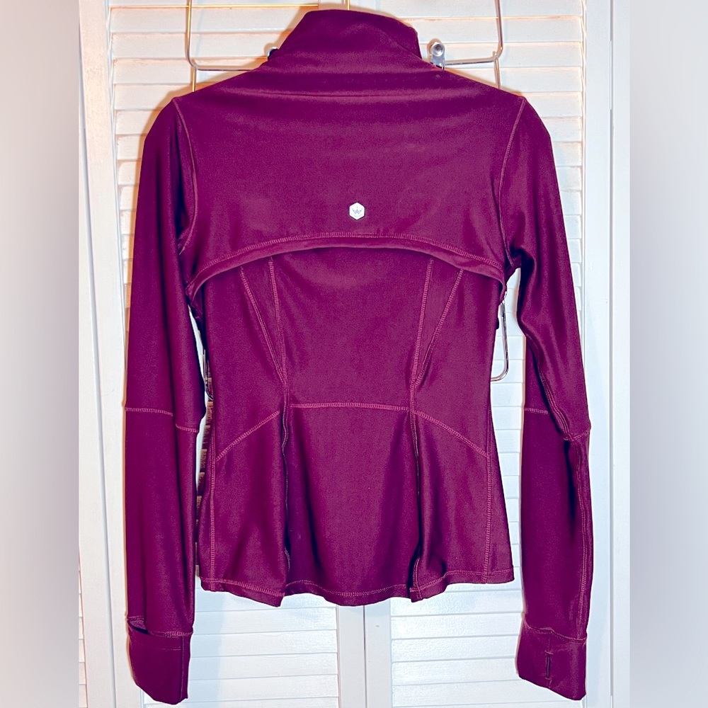 Active Queens Full Zip Compression Mesh Jacket Small - Picture 2 of 5